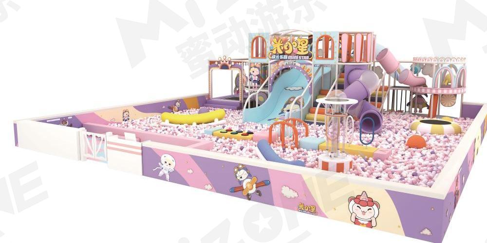 蜜動(dòng)游樂(lè)案例 | 淘氣堡系列：米小星成長(zhǎng)樂(lè)園