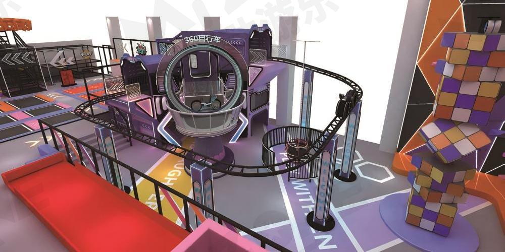 蜜動(dòng)游樂案例 | 運(yùn)動(dòng)館系列：彈力星球