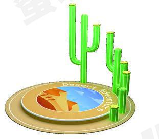 蜜動游樂產(chǎn)品介紹 | 仙人掌步步高：讓孩子在探索中成長的創(chuàng)新游樂設(shè)備