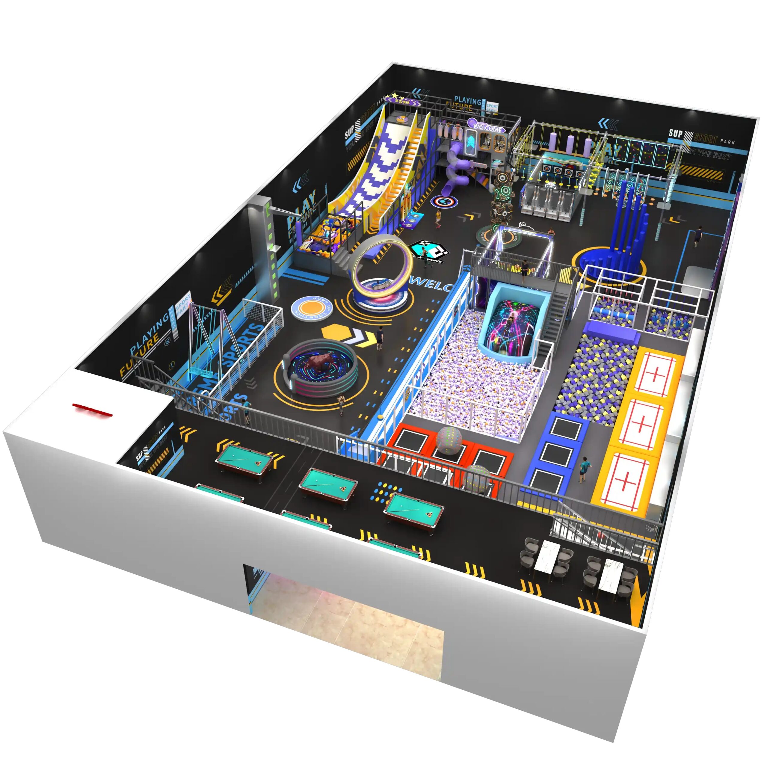 云南開室內(nèi)游樂場(chǎng)？找蜜動(dòng)游樂，源頭廠家更省心！