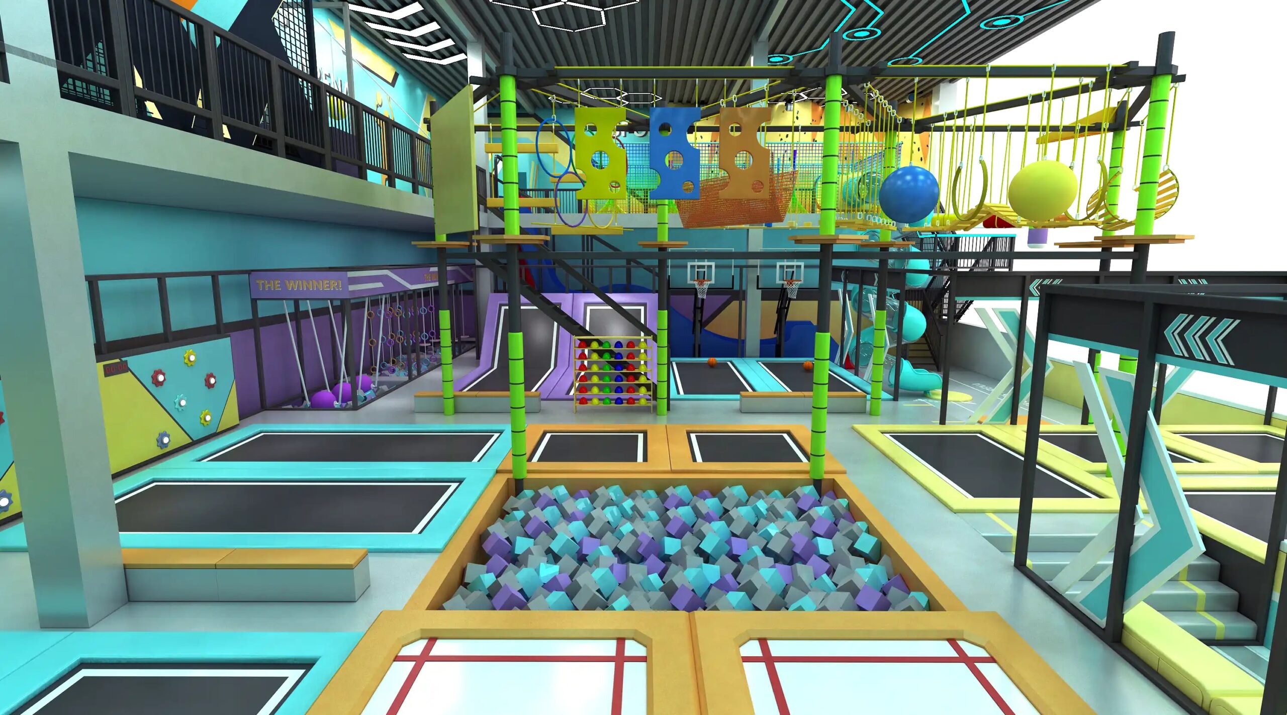 內(nèi)蒙古想開室內(nèi)游樂場？源頭廠家就找蜜動游樂，省心還靠譜！