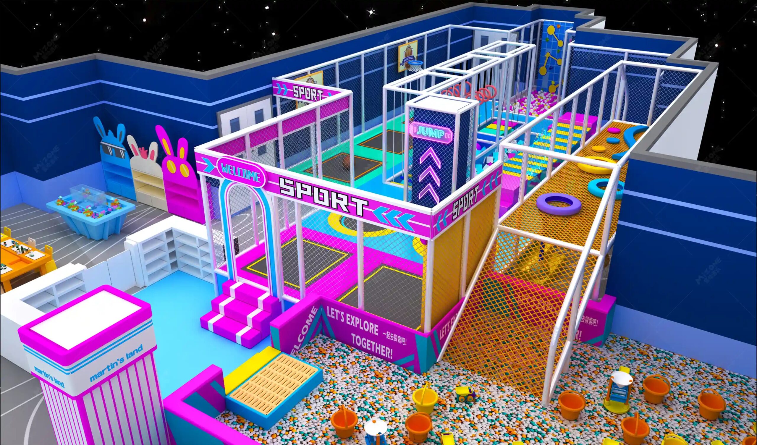 唐山想開室內(nèi)游樂場(chǎng)？直接找源頭廠家蜜動(dòng)游樂，省成本更靠譜！