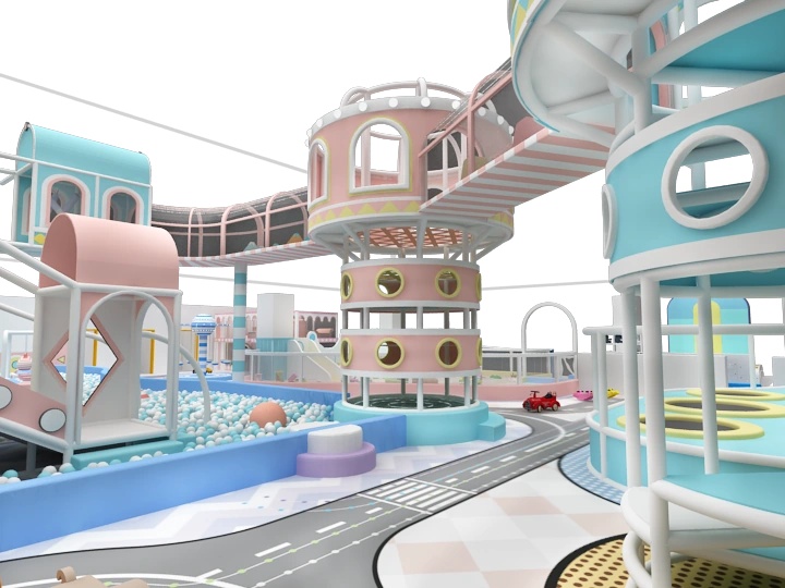 重慶開(kāi)室內(nèi)游樂(lè)場(chǎng)蹦床館？蜜動(dòng)游樂(lè)源頭廠家，為你省成本提收益！