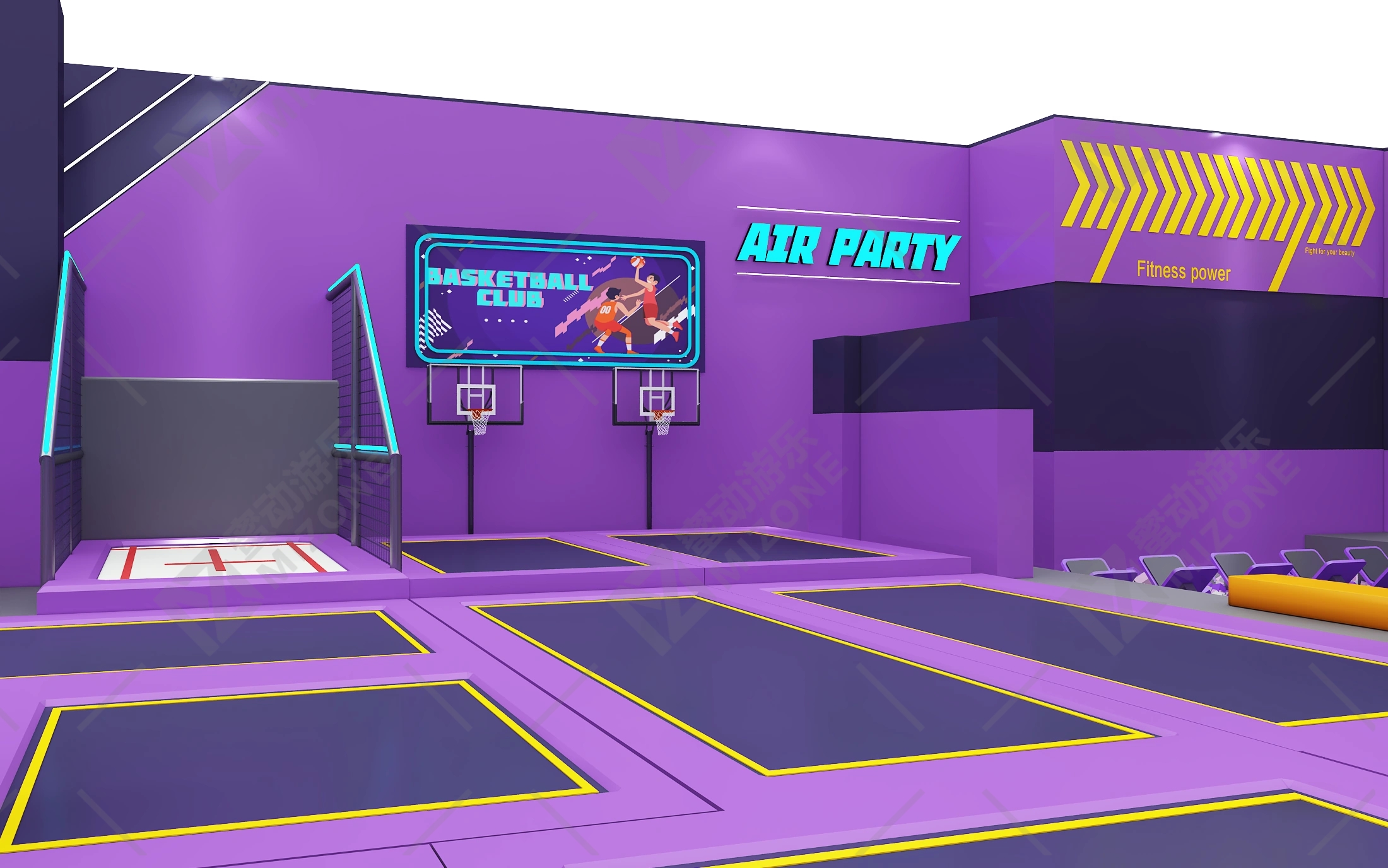 在臺州開蹦床公園？選對源頭廠家省30%！蜜動游樂15年經(jīng)驗放心選