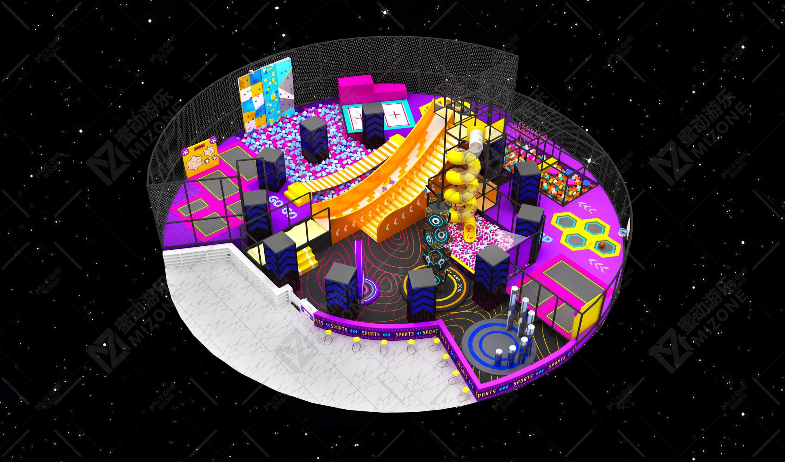 在青島開蹦床公園，為啥都找蜜動游樂？源頭廠家有啥不一樣？