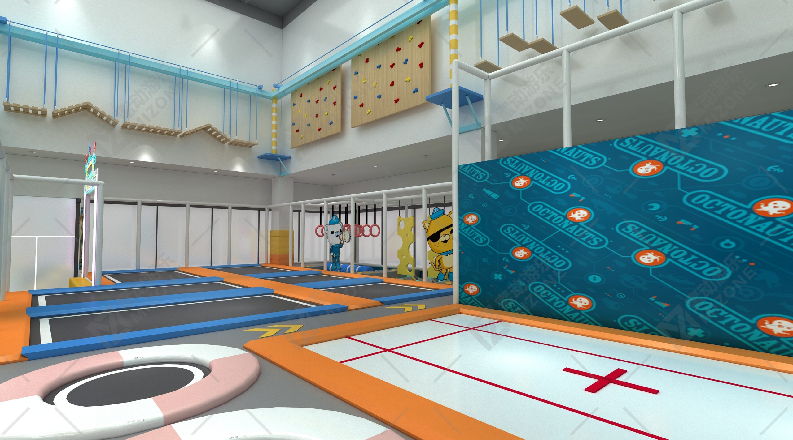 大連開蹦床公園找源頭廠家？蜜動游樂從設計到運營全流程支持