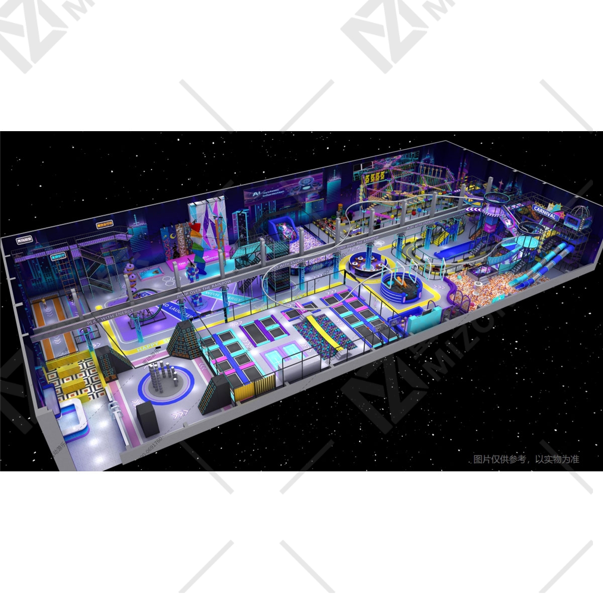 徐州開蹦床館找源頭廠家？蜜動游樂15年經驗幫你省心開店